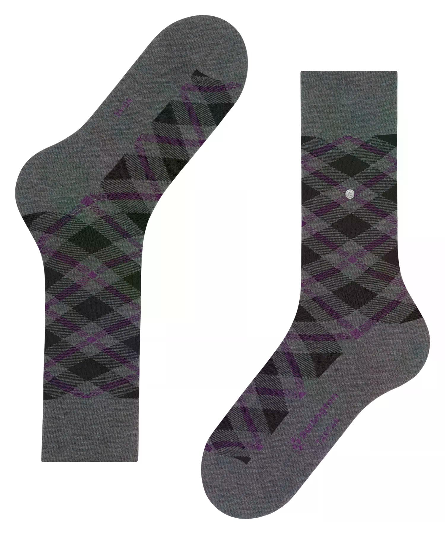 burlington-tartan-chaussettes-homme-gris-dark-grey-3970-40-46 image 5