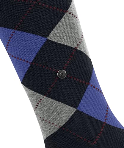 burlington-marylebone-chaussettes-hautes-femme-laine-bleu-marine image 8