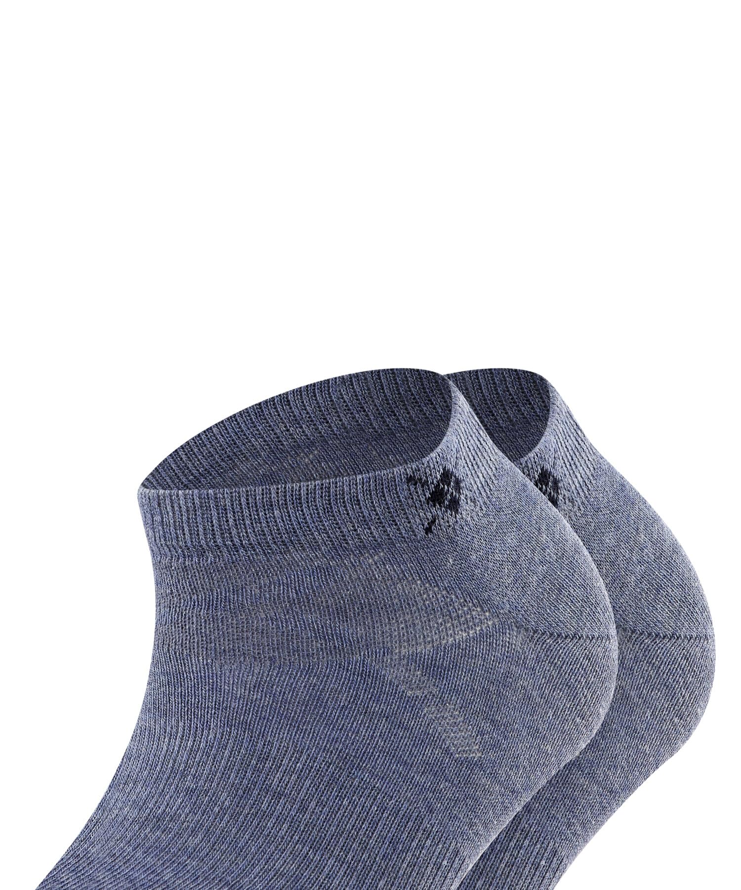 burlington-everyday-sneaker-chaussettes-basses-femme-coton-lot-2-paires-bleu-lig image 4