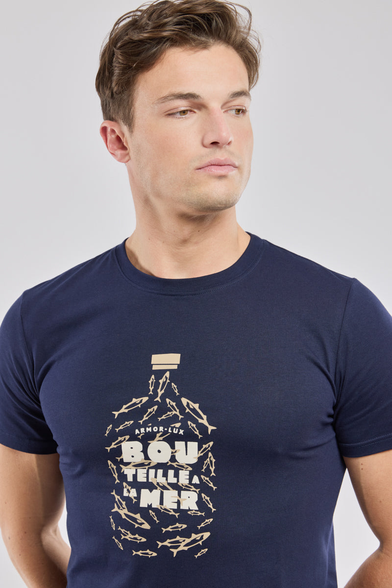 armor-lux-t-shirt-homme-bouteille-coton-l-ger-160g image 2
