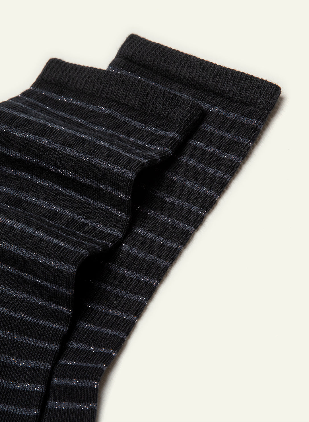 archiduchesse-voie-lact-e-chaussettes-courtes-fantaisie-lurex-argent image 4
