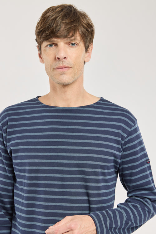 armor-lux-matrosenshirt-marini-re-homme-coton-pais-manches-longues image 3