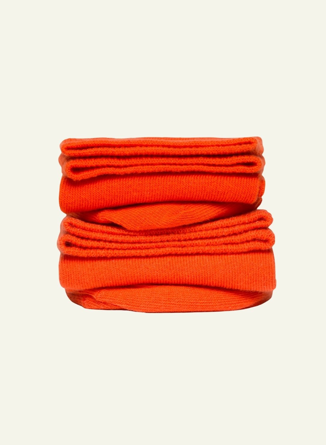 archiduchesse-chaussettes-courtes-orange-citrouille-coton image 1