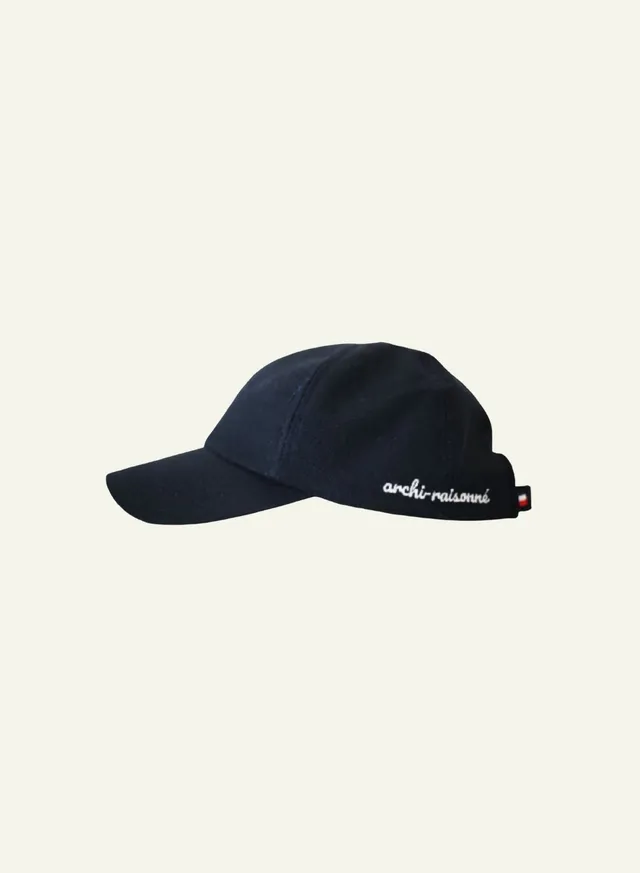 archiduchesse-la-casquette-raisonn-e-bleu-marine-coton-bio image 1