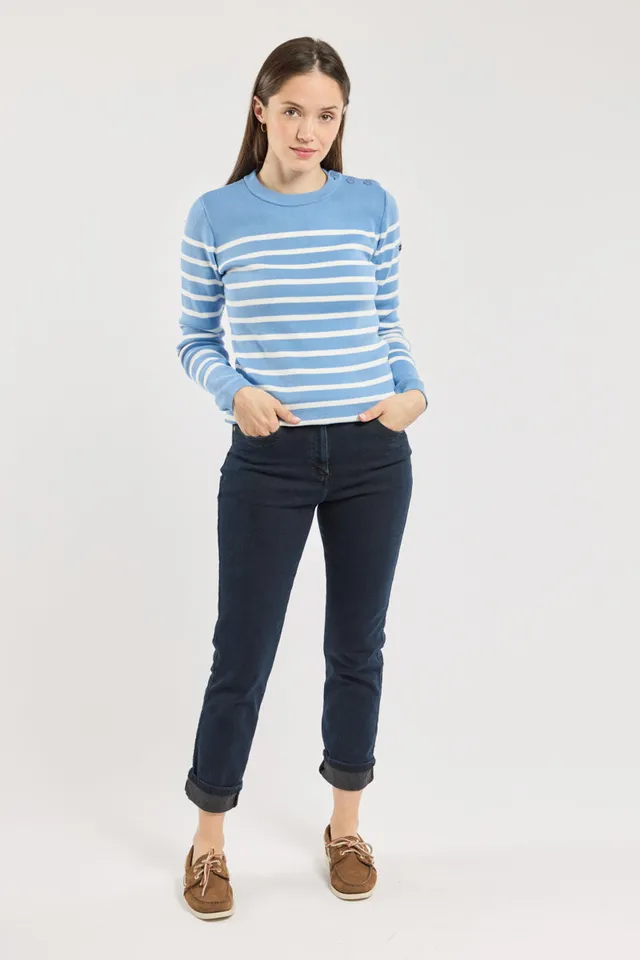 armor-lux-pantalon-7-8-me-femme-coton-stretch image 1