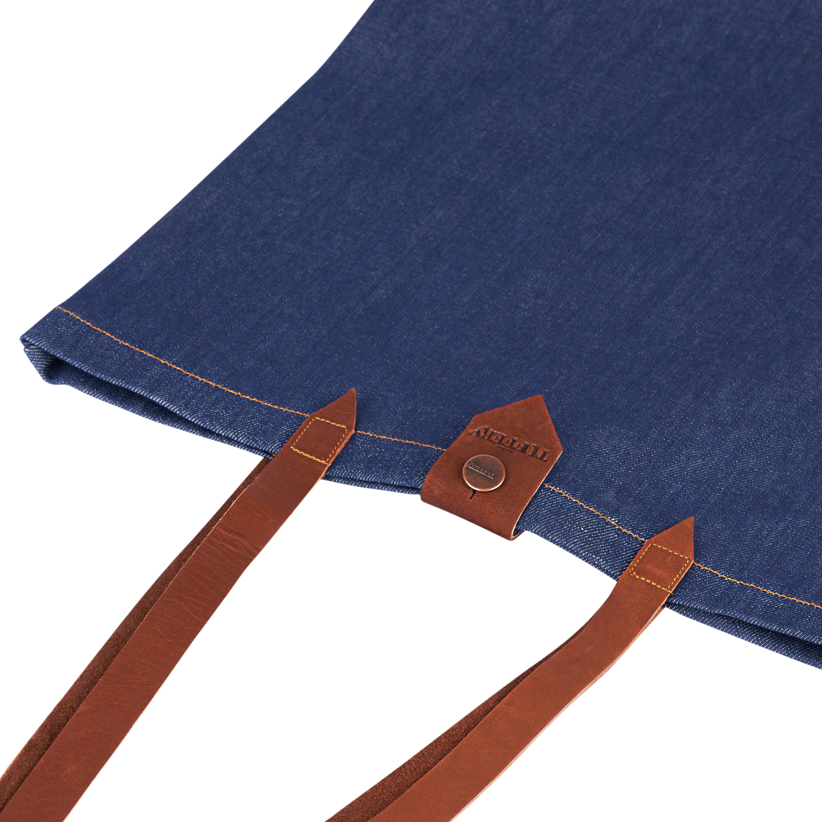 atelier-tuffery-tote-bag-jean-brut-et-cuir-v-ritable image 2