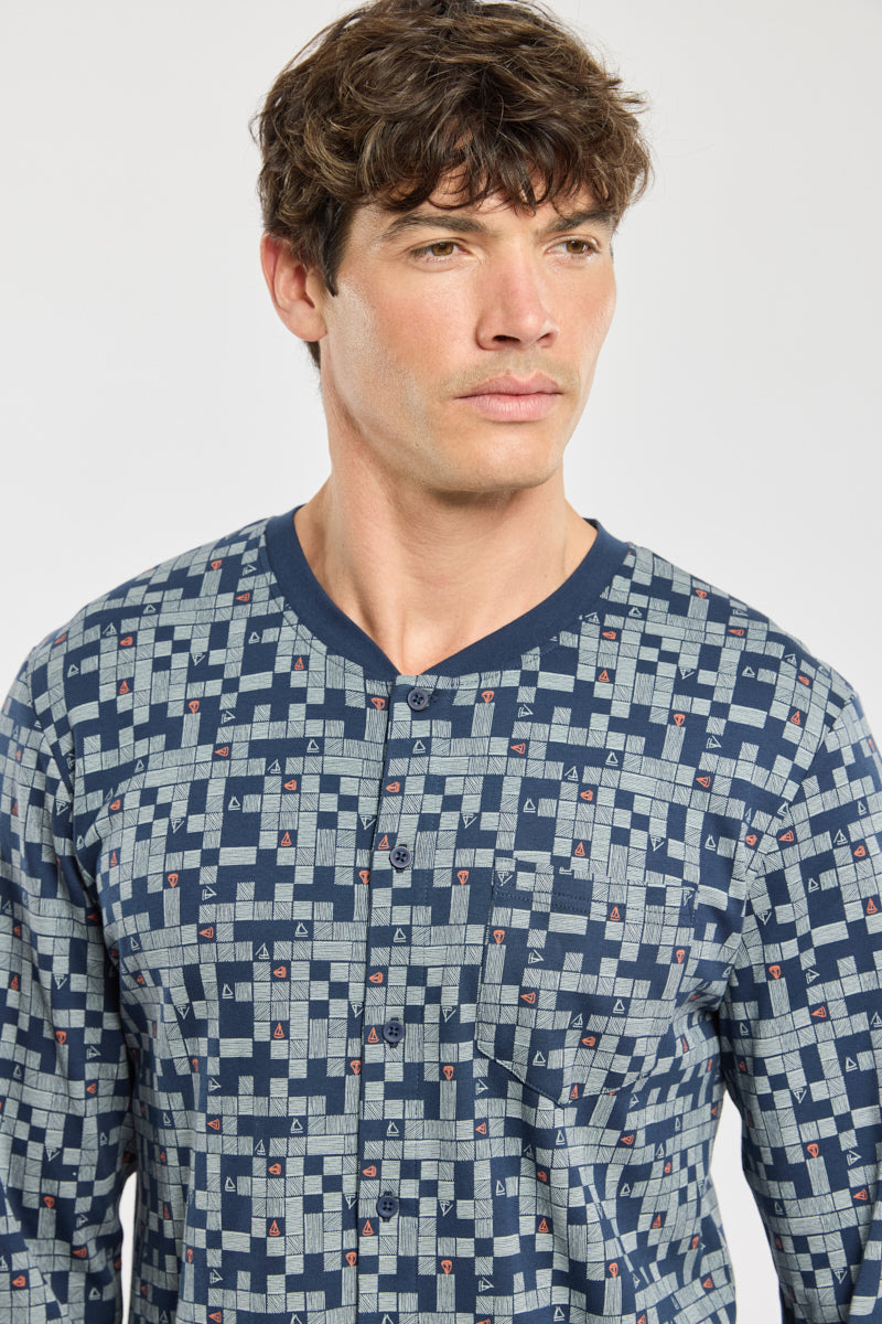 armor-lux-liquette-boutonn-e-homme-100-coton image 2