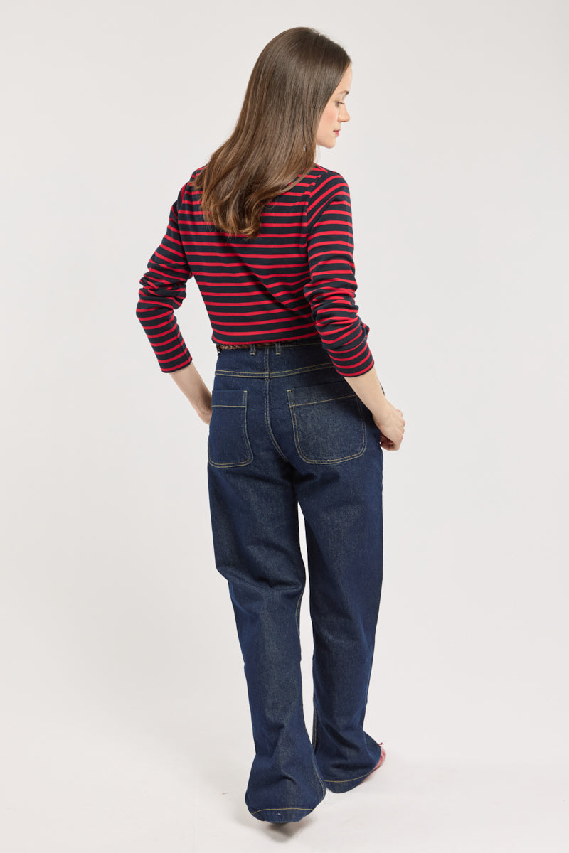 armor-lux-h-ritage-jean-large-femme-100-coton image 3