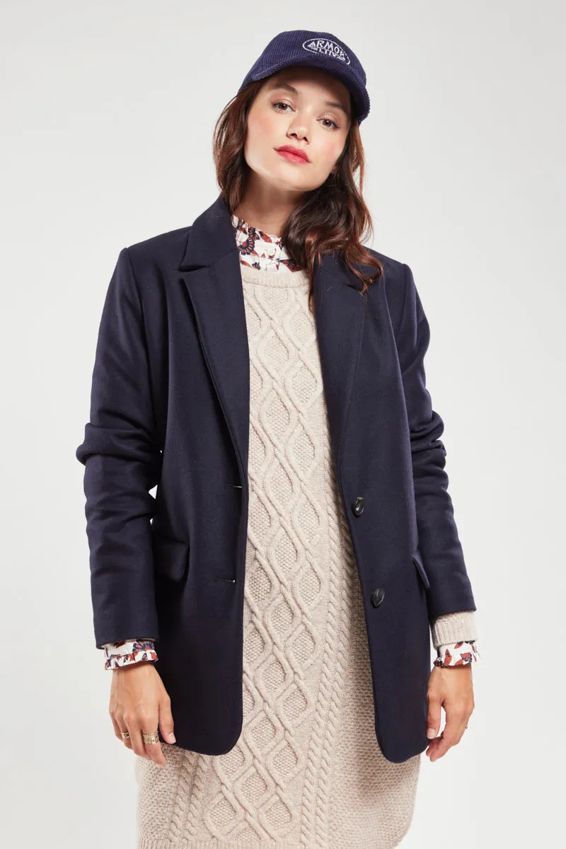 armor-lux-veste-blazer-femme-drap-de-laine image 1