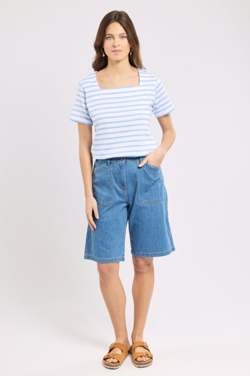 armor-lux-marini-re-femme-col-carr-coton-rustique image 3