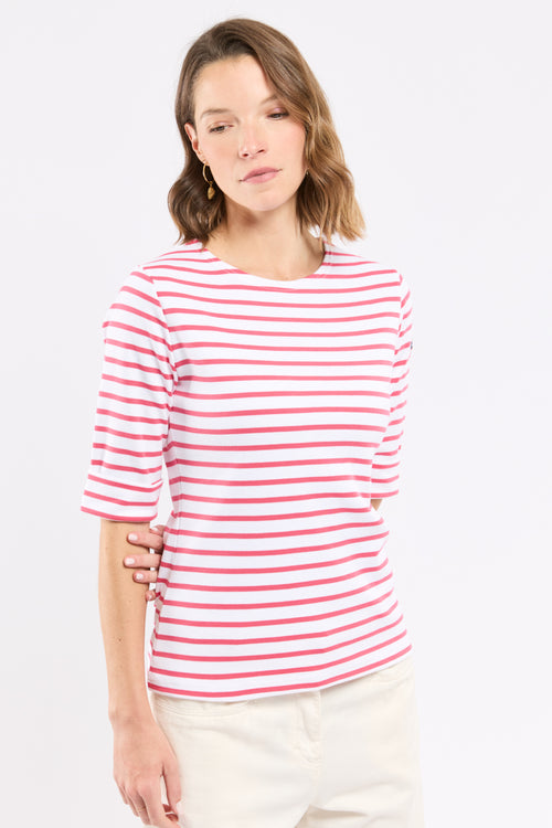 armor-lux-fouesnant-marini-re-femme-3-4-coton-pais image 4