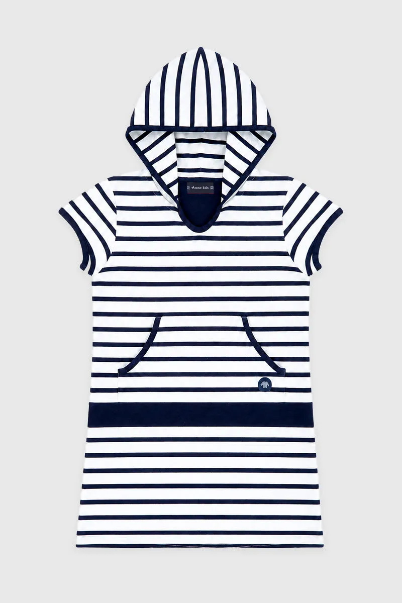 armor-lux-robe-balancelle-kids-coton-pais-marini-re image 1