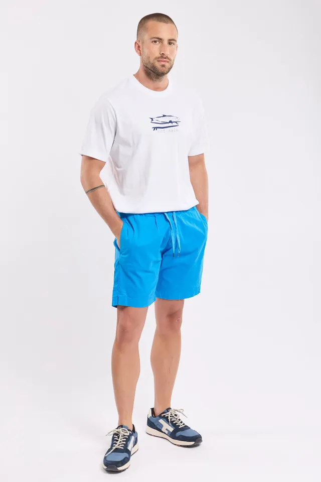armor-lux-short-gabardine-homme-coupe-droite-coton-stretch image 1