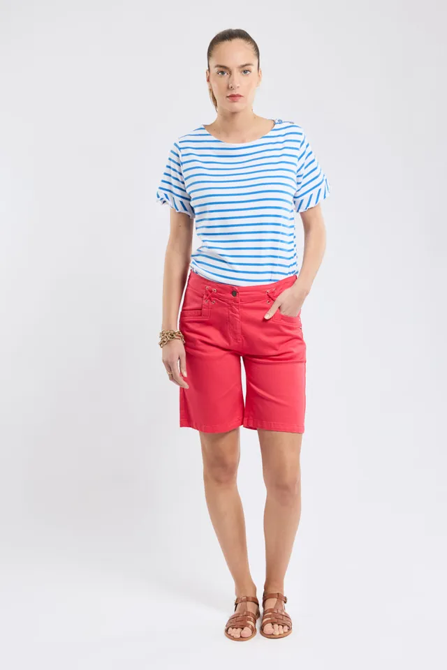 armor-lux-deauville-short-taille-lastique-femme-en-coton image 1