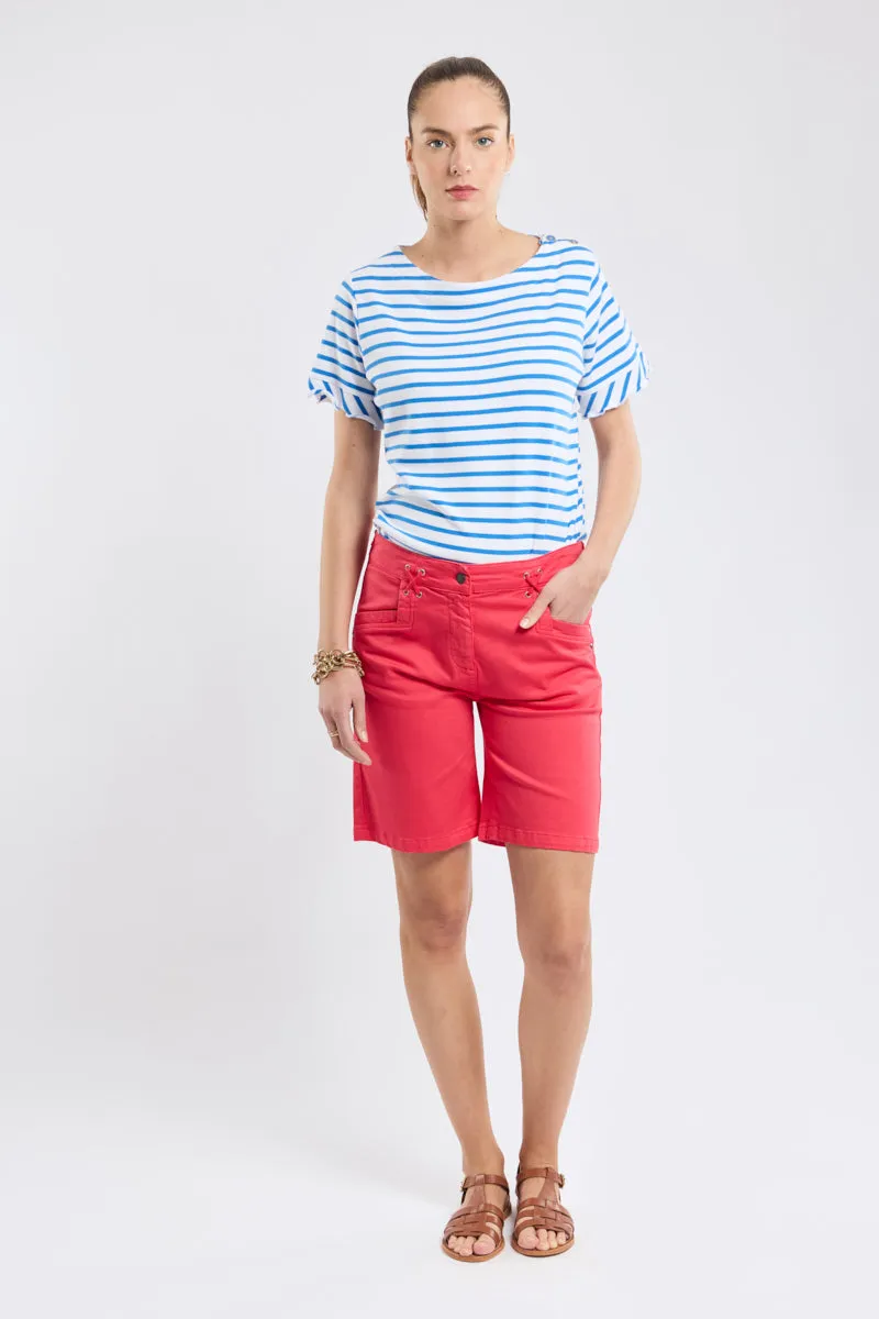 armor-lux-deauville-short-taille-lastique-femme-en-coton image 1
