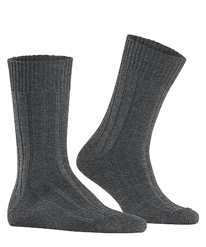 burlington-chaussettes-dover-homme-laine-unie-gris-fonc-40-46 image 8