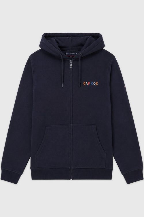 armor-lux-sweatjacke-cap-coz-2026-unisexe-capuche-zipp-e image 2