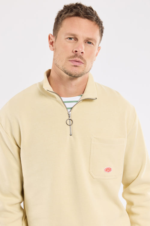 armor-lux-h-ritage-sweatshirt-col-zipp-coton-pais-homme image 5