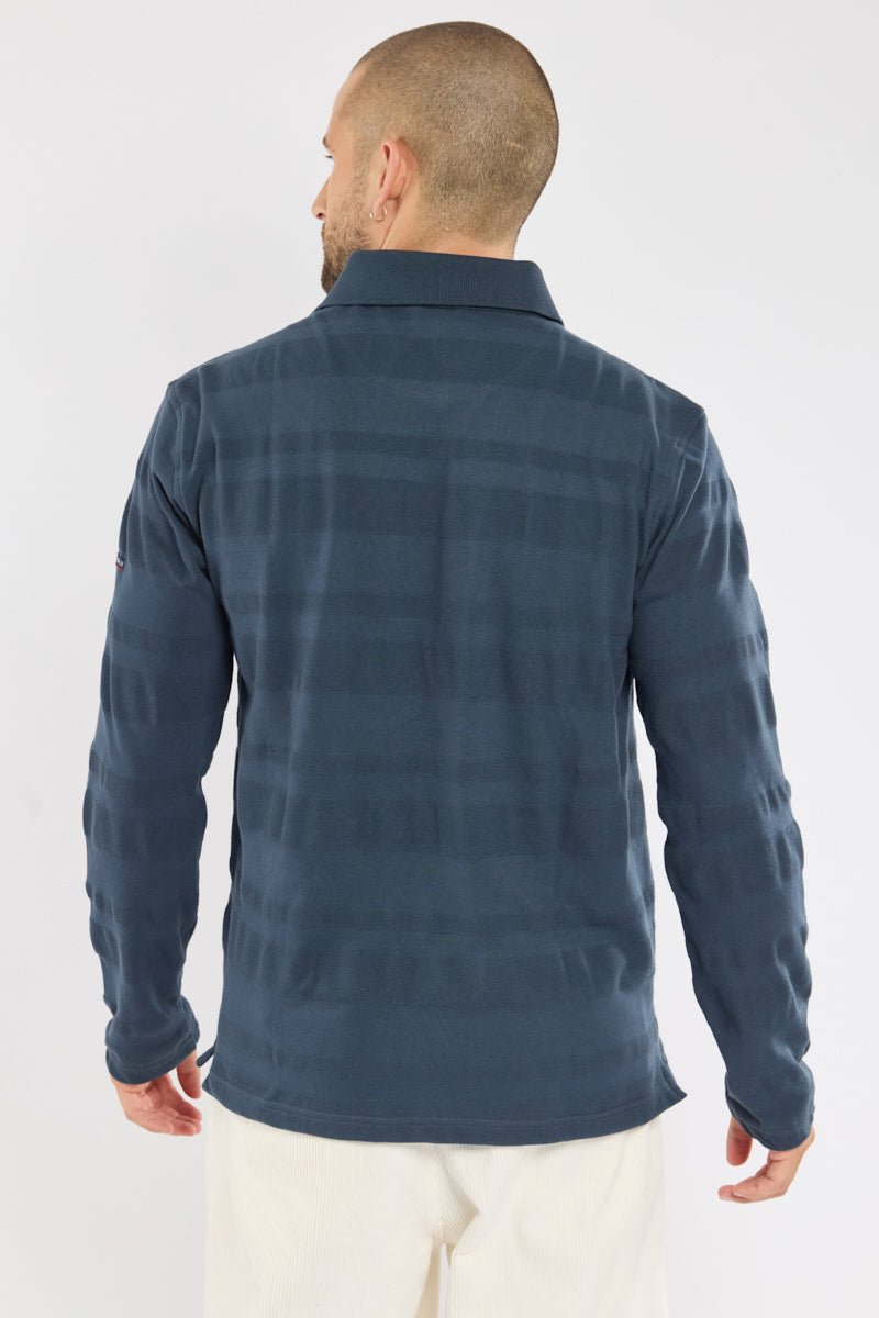 armor-lux-polo-rayures-fantaisie-homme-coton-manches-longues-2 image 4