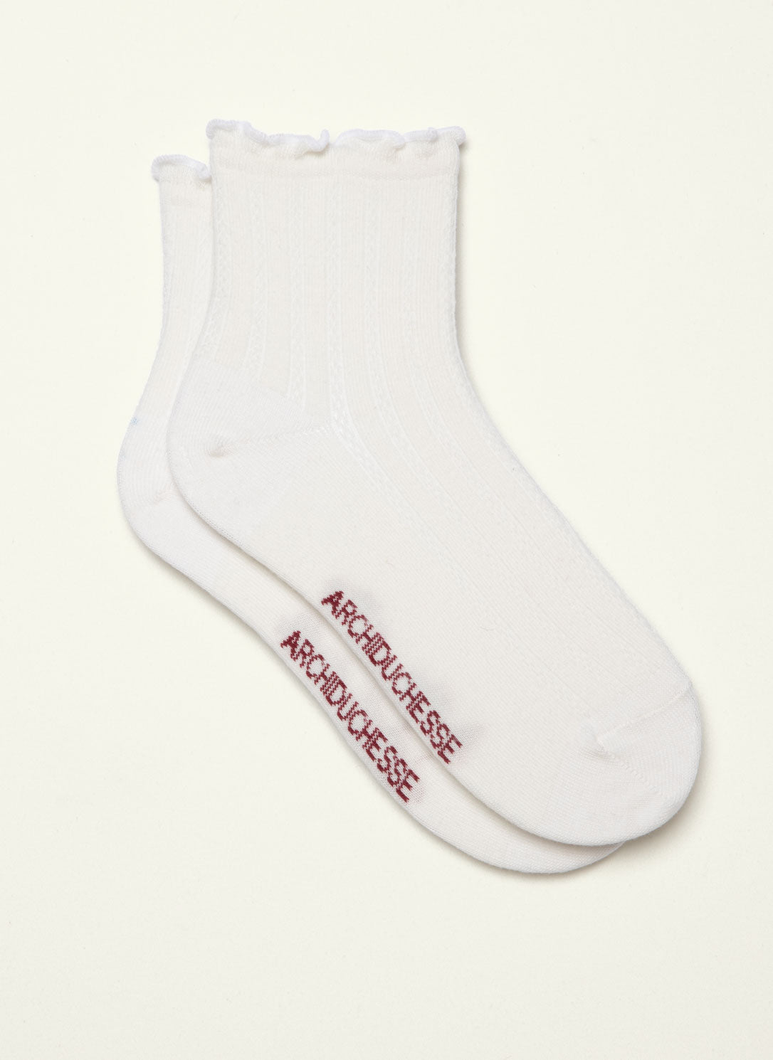 archiduchesse-collerettes-blanc-mouton-chaussettes-courtes-ajour-es image 2