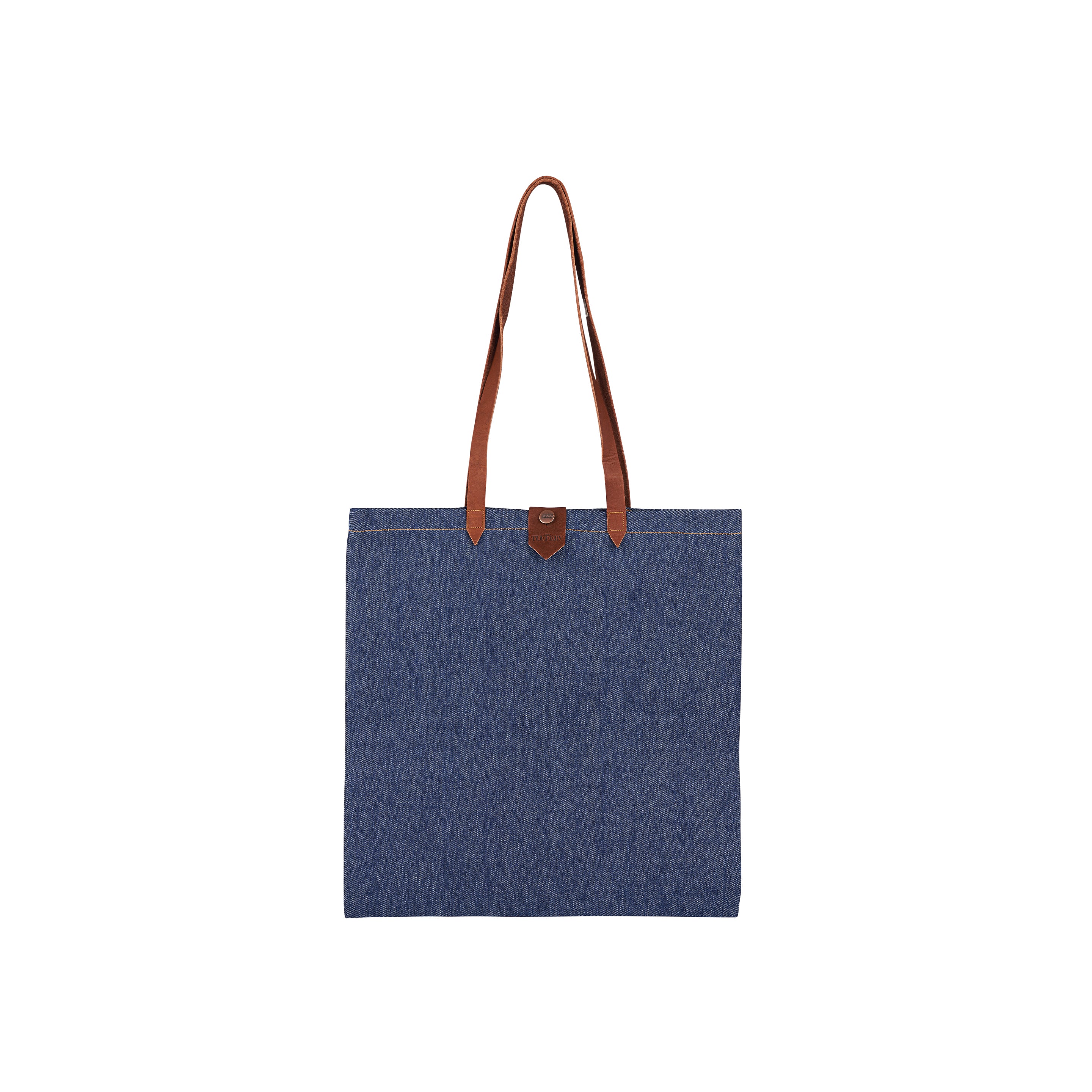 atelier-tuffery-tote-bag-jean-brut-et-cuir-v-ritable image 3