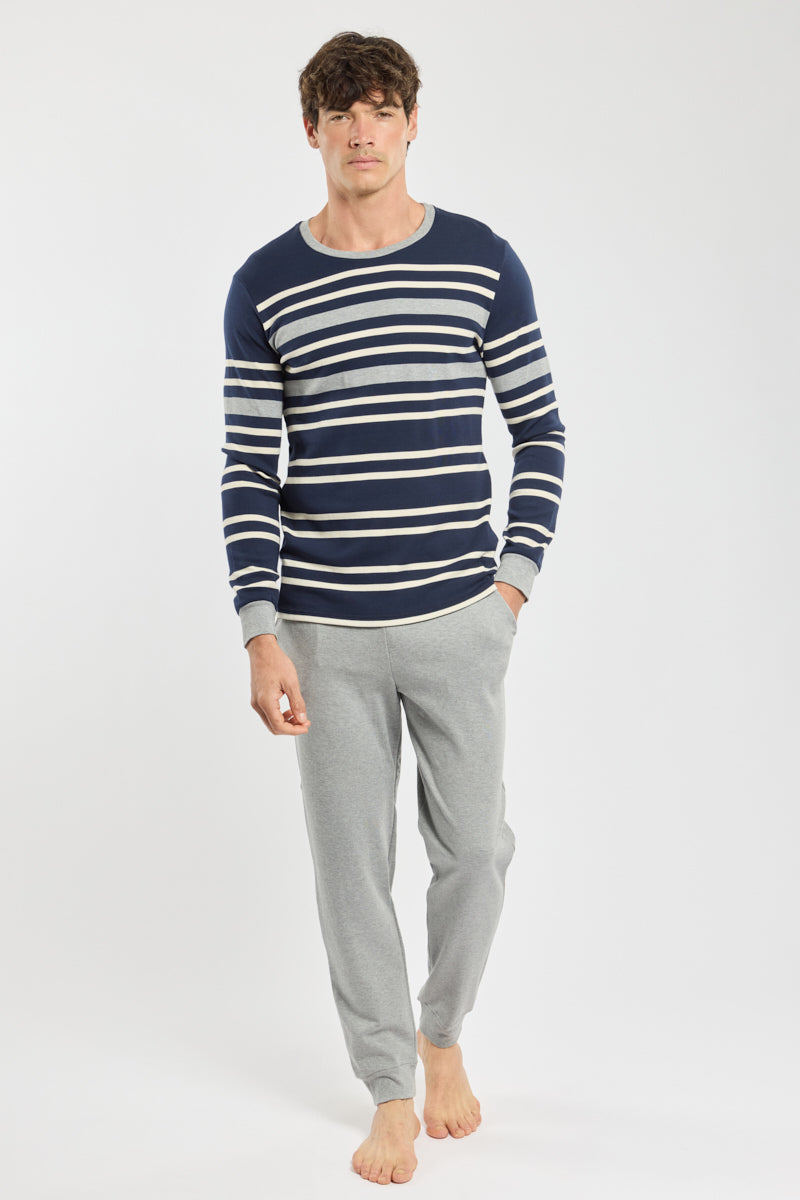 armor-lux-pyjama-jogging-homme-coton image 1