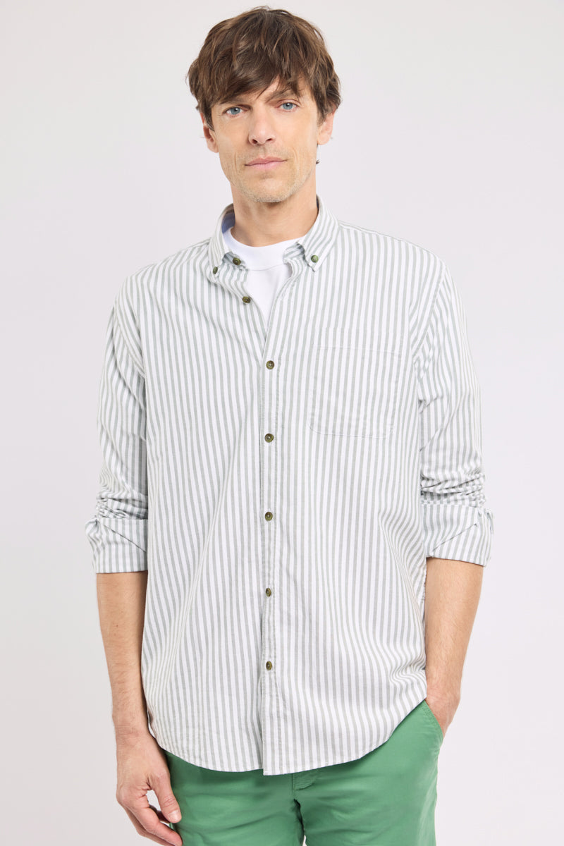 armor-lux-h-ritage-chemise-homme-fines-rayures-coton image 4