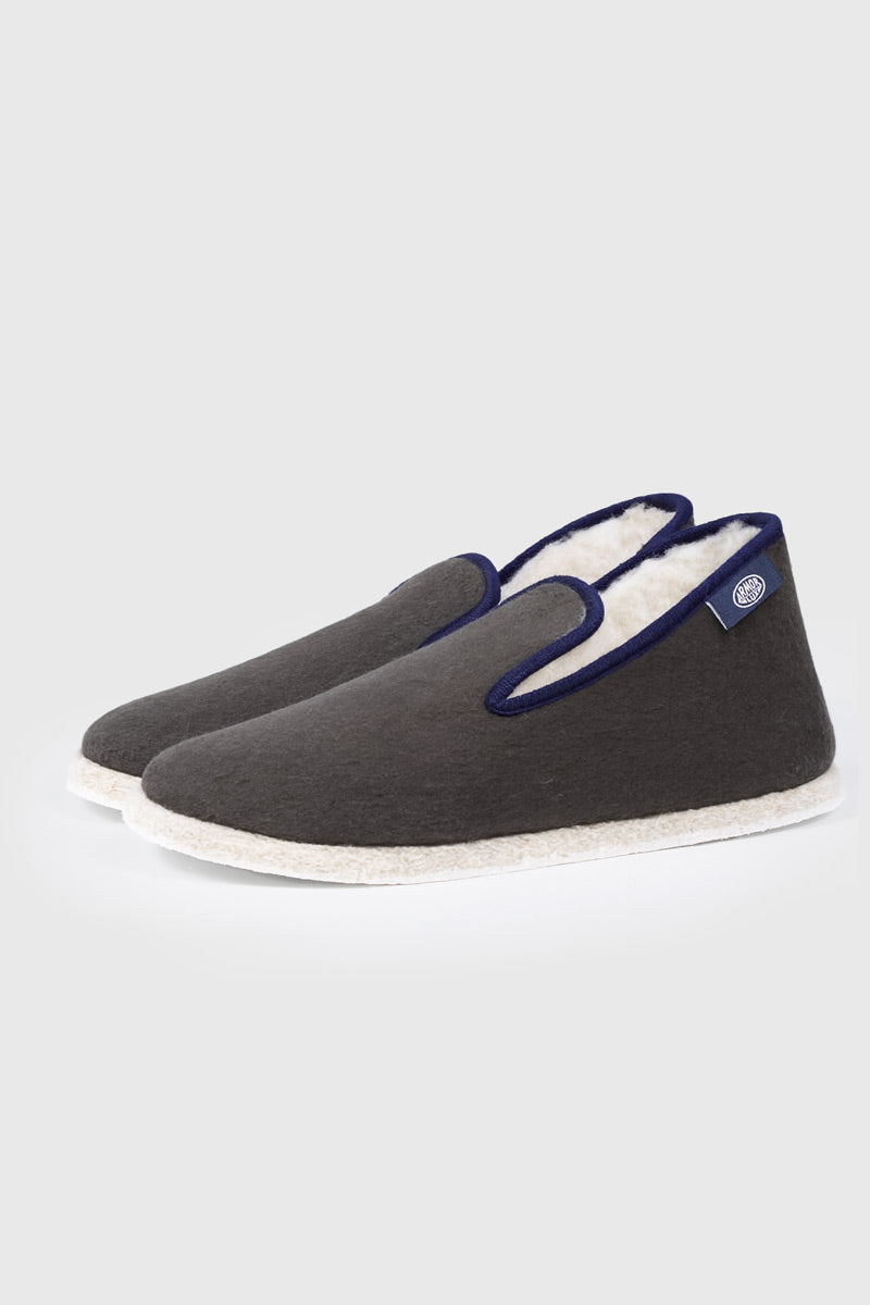 armor-lux-chaussons-unis-drap-de-laine-taille-44-46 image 2
