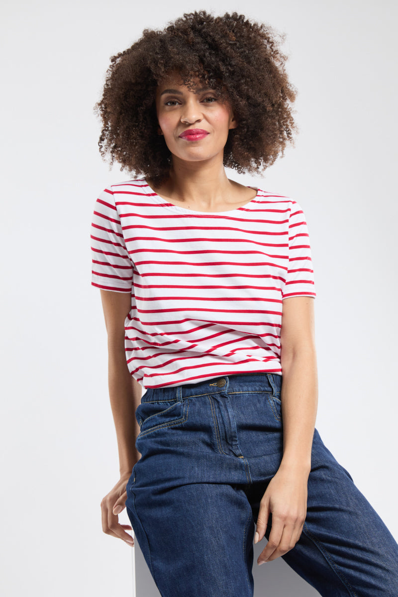 armor-lux-marini-re-femme-manches-courtes-coton-l-ger image 3