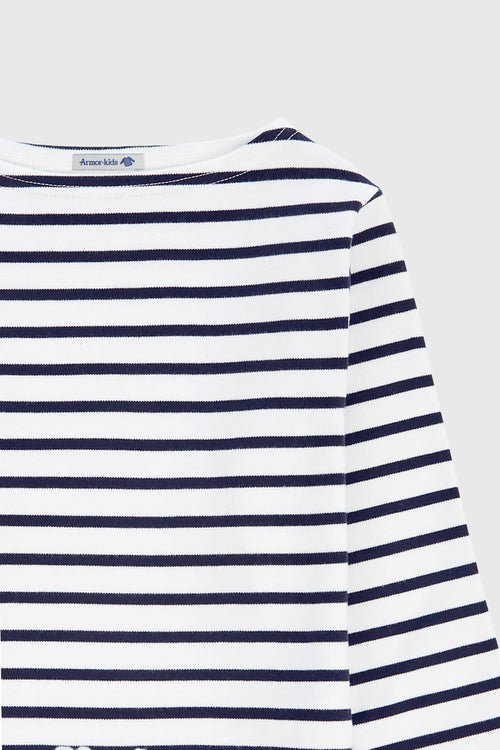 armor-lux-loctudy-marini-re-enfant-coton-pais-manches-longues image 3