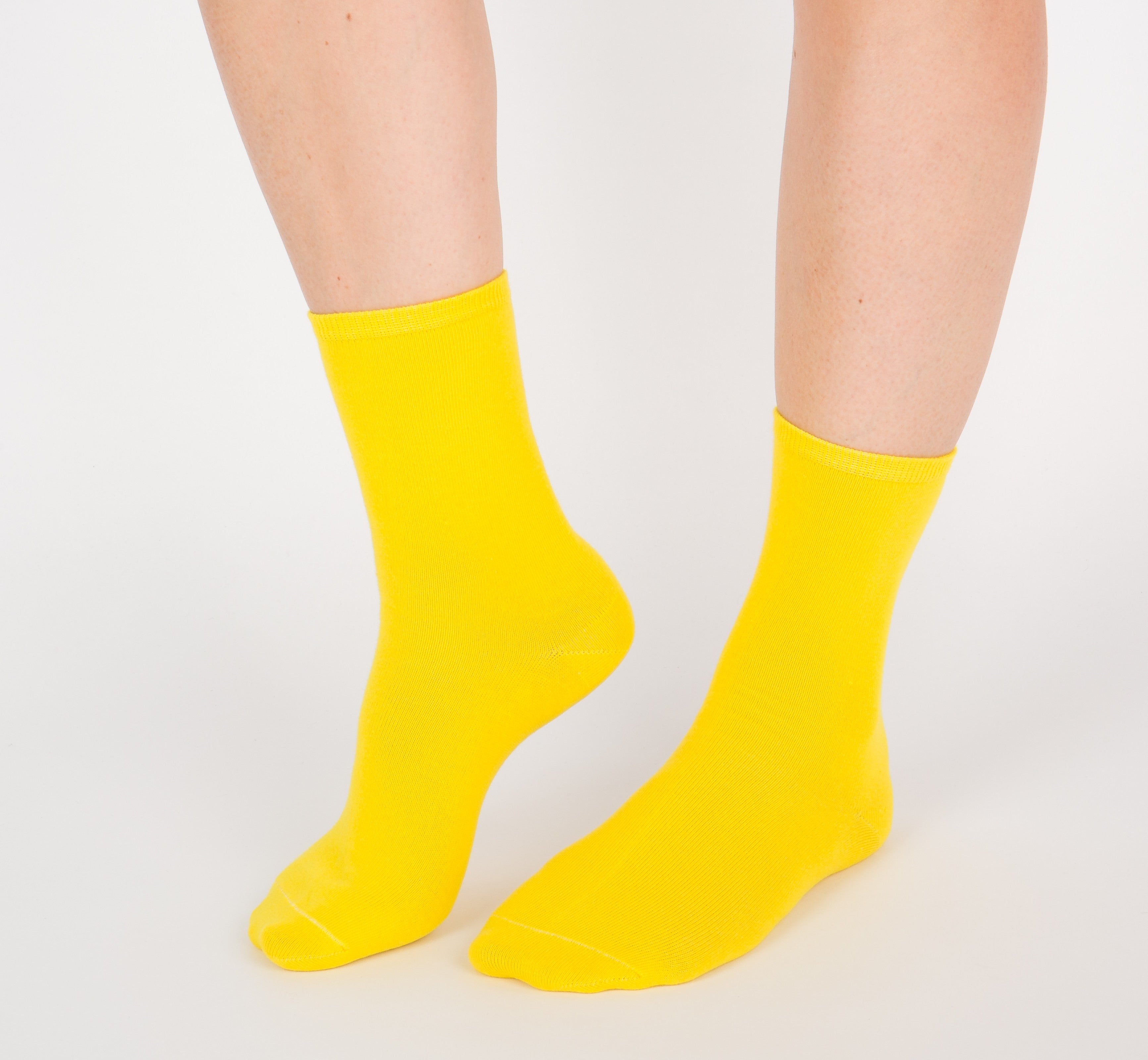 archiduchesse-courte-chaussettes-jaune-lemon image 7