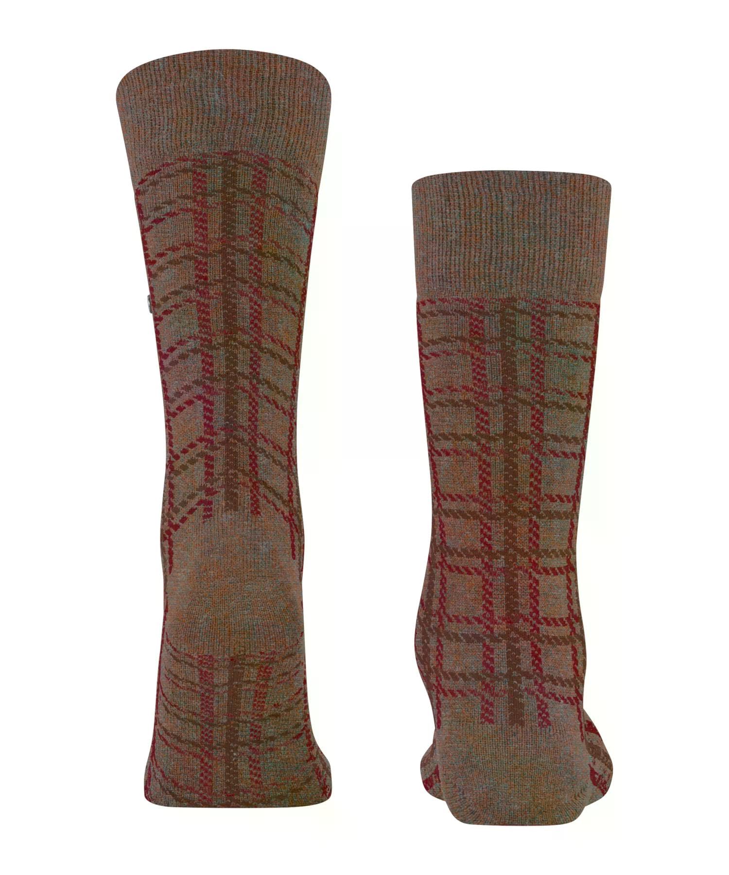 burlington-grid-m-so-chaussettes-homme-marron-hazel-melange-5193-40-46 image 2