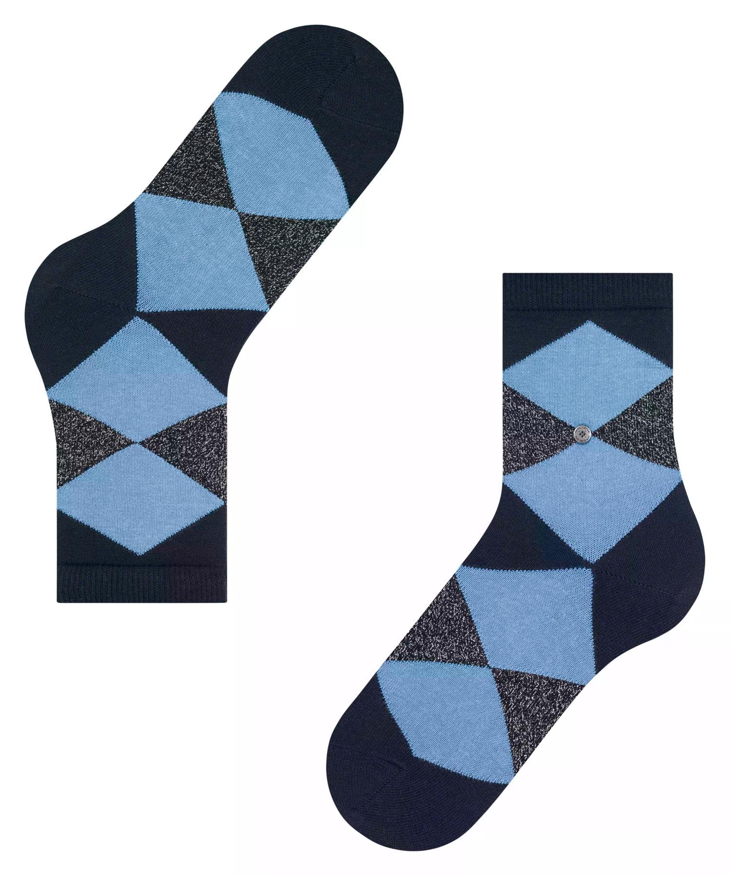 burlington-glitter-bonnie-chaussettes-femme-coton-respirant-argyle image 5