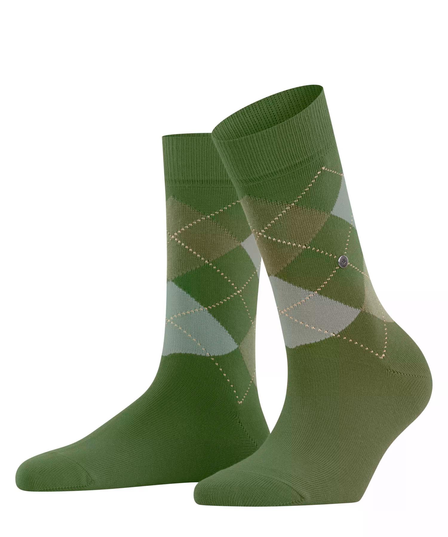 burlington-queen-chaussettes-femme-vert-bamboo-7654-36-41 image 1