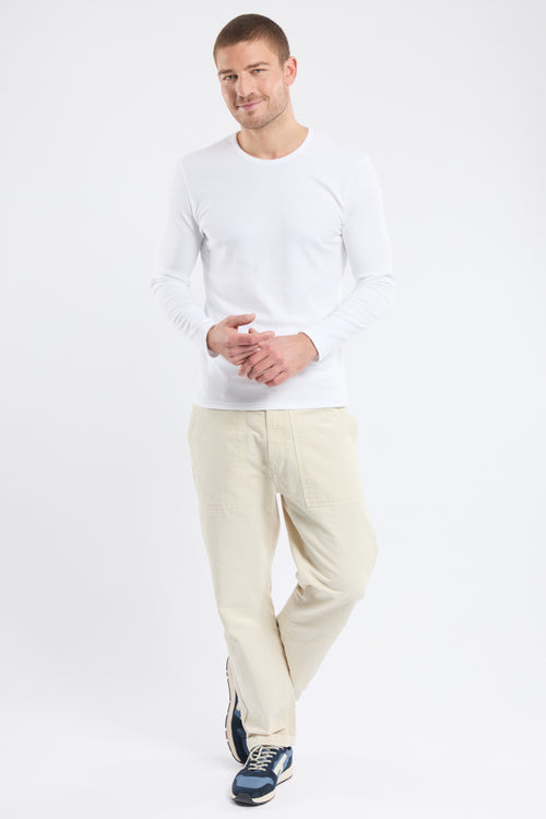 armor-lux-t-shirt-homme-manches-longues-coton-bio-pais image 4