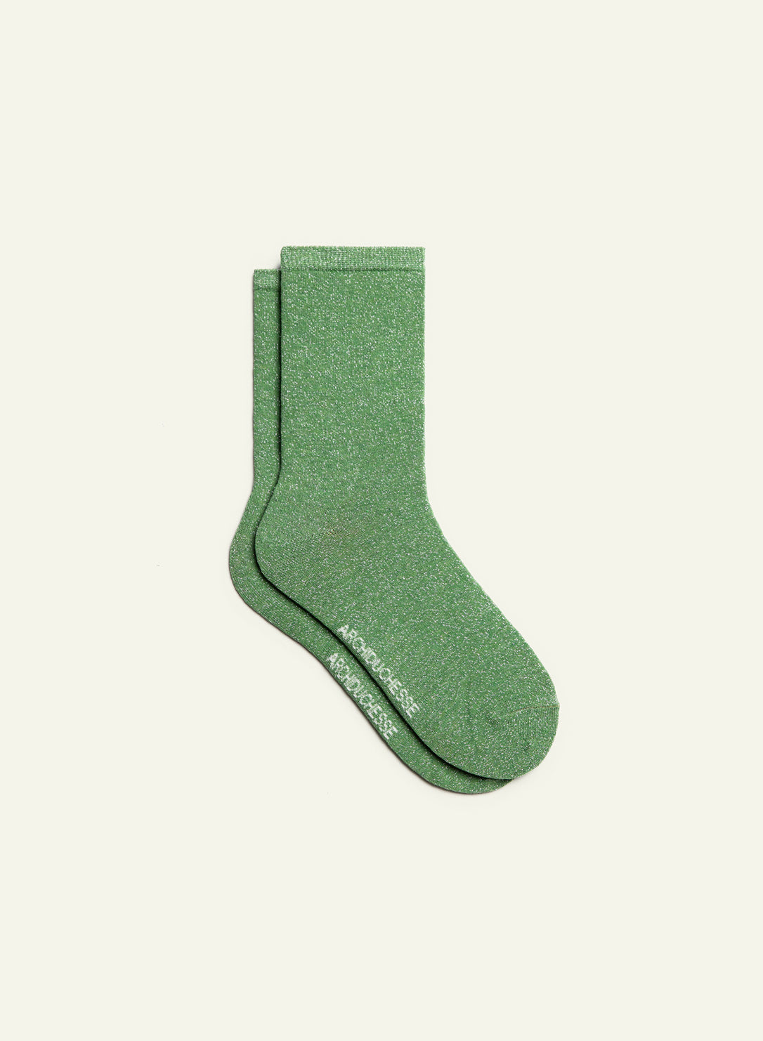 archiduchesse-paillet-e-pistache-chaussettes-courtes-lurex-vert-pistache image 2