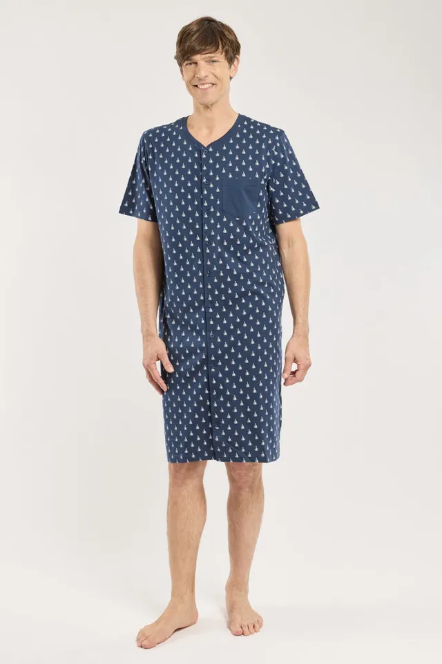 armor-lux-liquette-imprim-e-homme-coton-l-ger-manches-courtes image 1