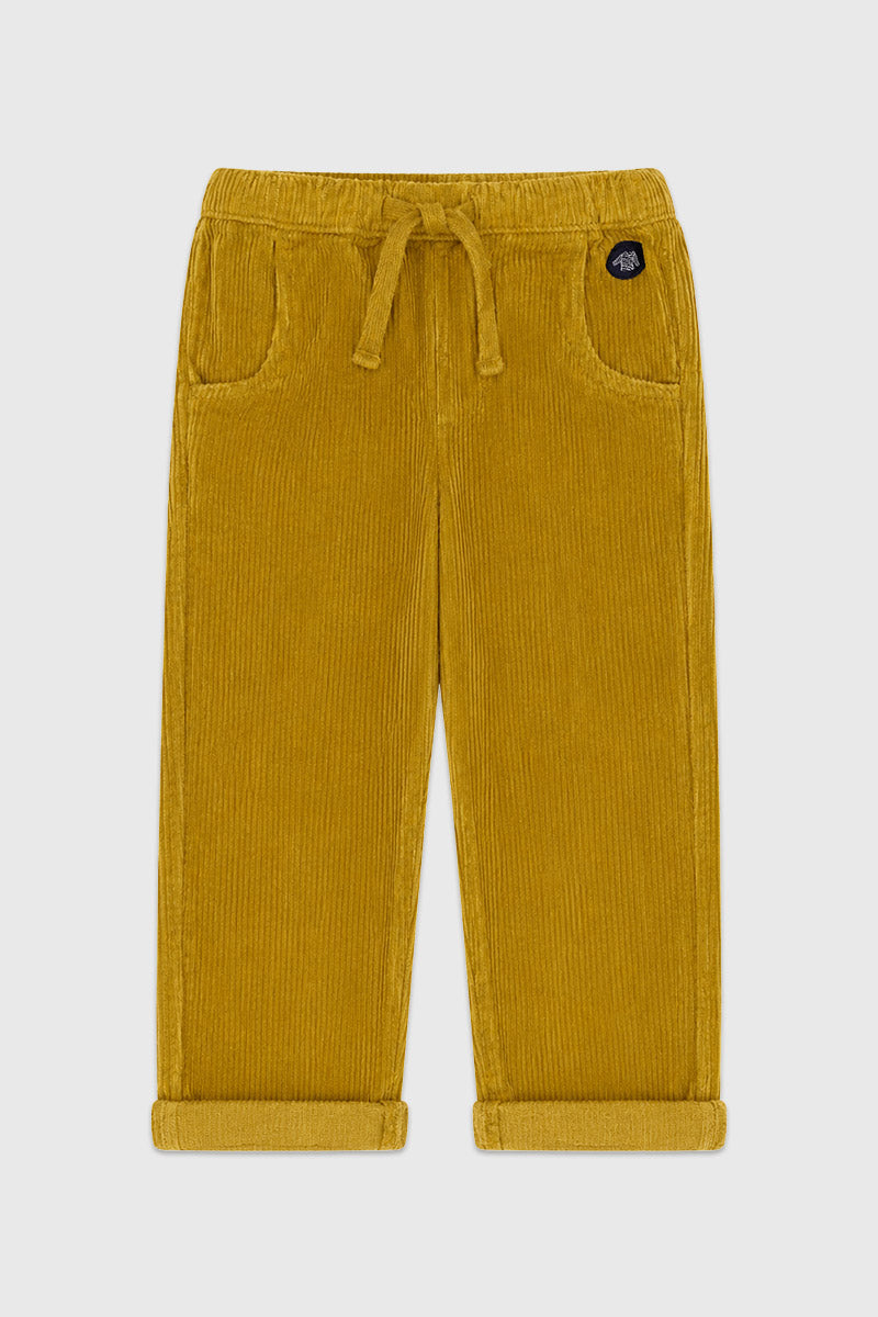 armor-lux-pantalon-enfant-velours-coton-ceinture-lastique image 1