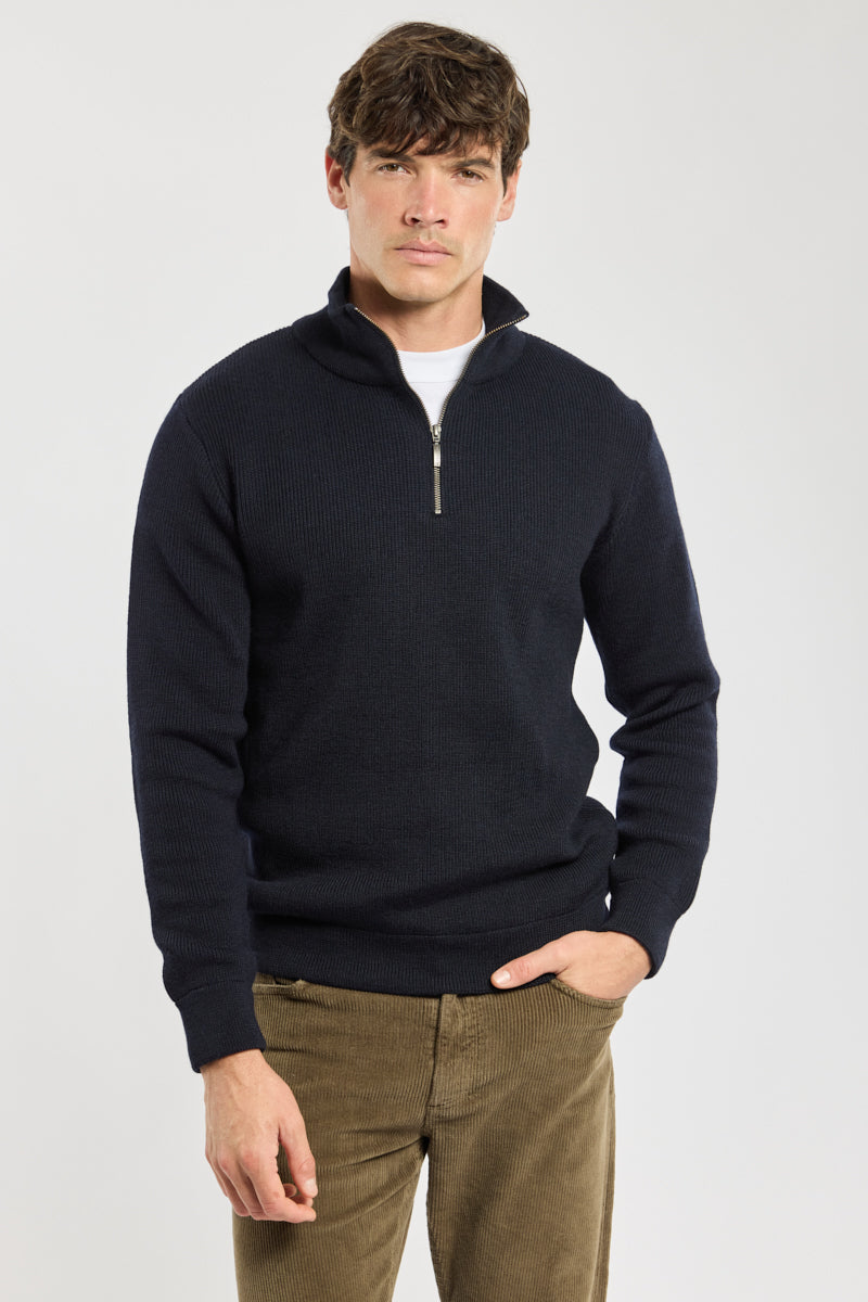 pull-camionneur-homme-armor-lux-ch-teaulin-100-laine-zipp image 4