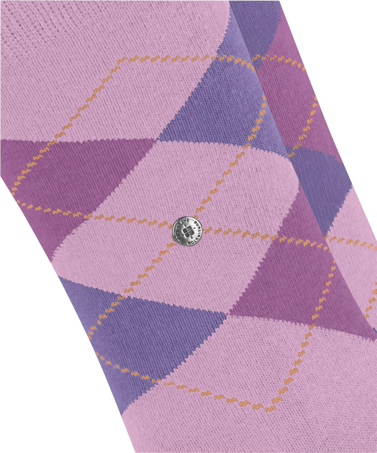 burlington-everyday-argyle-chaussettes-femme-2-paires-rose-berry-pool-8394-36-41 image 4