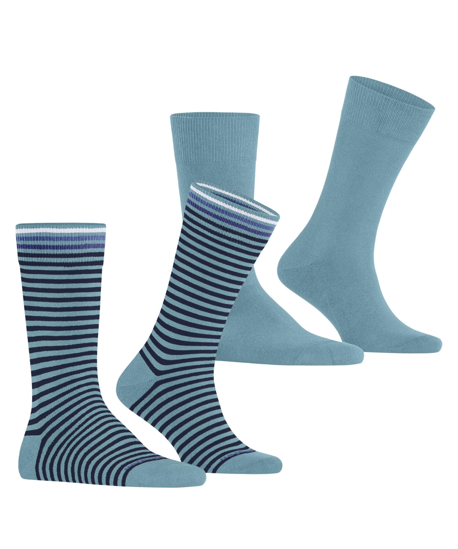 burlington-everyday-stripe-mixed-multipack-chaussettes-homme-2-paires-bleu-key-l image 3