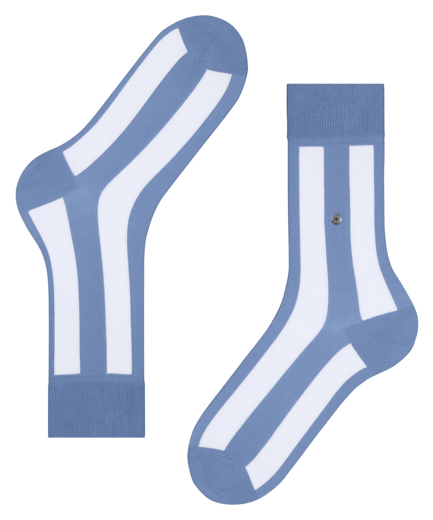 burlington-retro-lines-homme-chaussettes-coton-respirant-rayures image 5