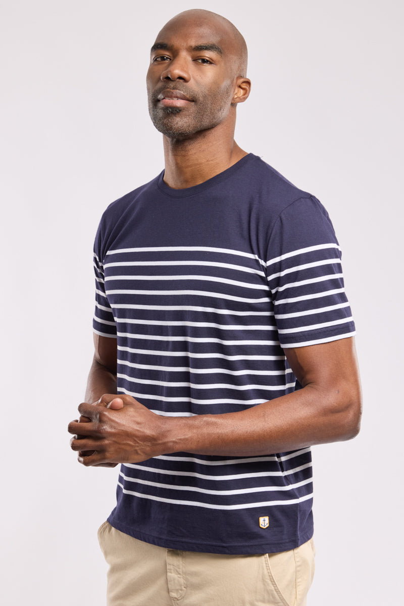 armor-lux-marini-re-etel-homme-manches-courtes-coton-l-ger-135g-2 image 1