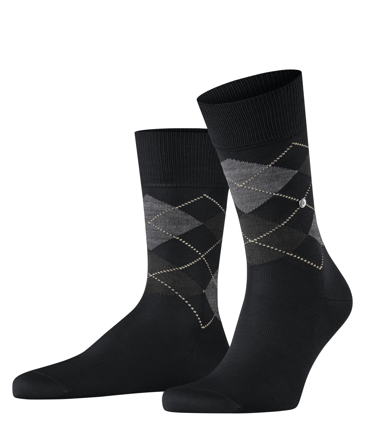 burlington-manchester-chaussettes-homme-coton-losanges image 1