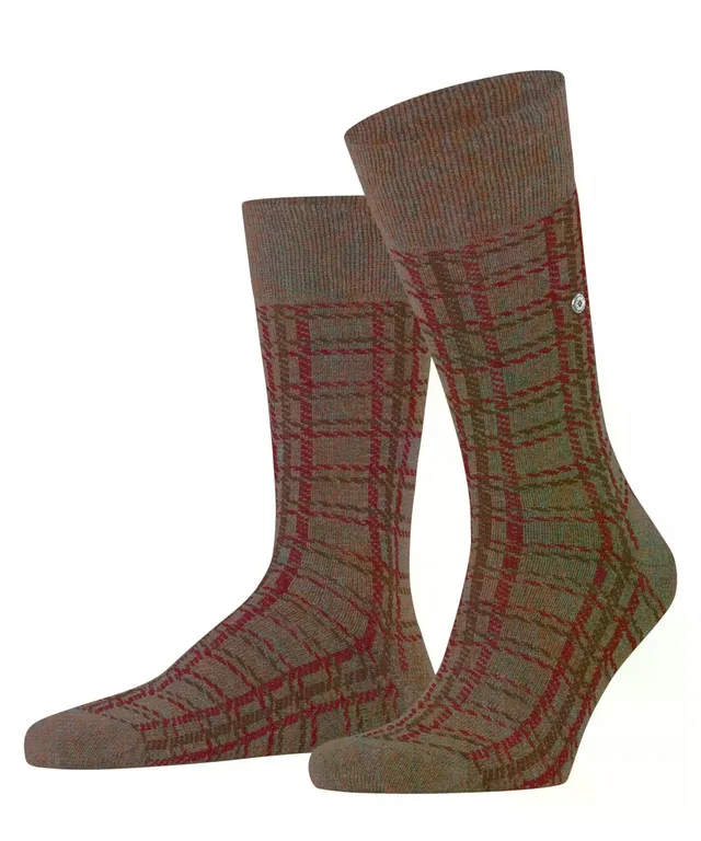 burlington-grid-m-so-chaussettes-homme-marron-hazel-melange-5193-40-46 image 1