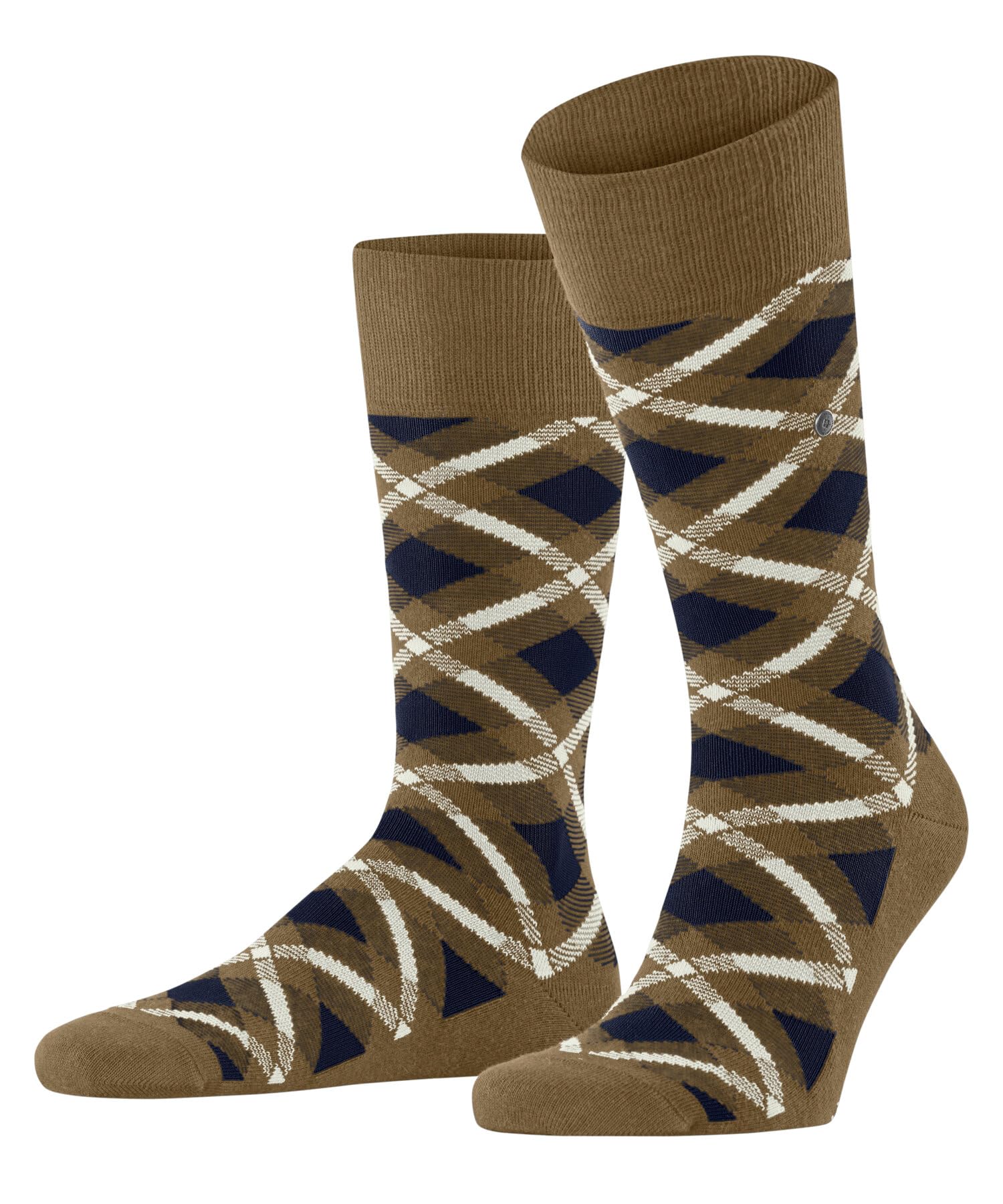 burlington-chaussettes-homme-tartan-opaque-coton-bio image 7