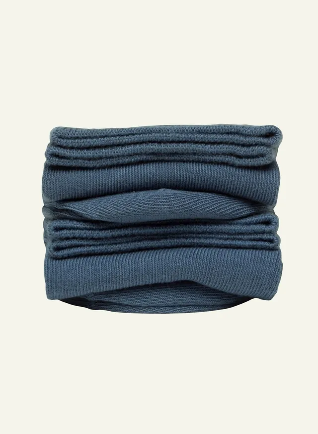 archiduchesse-bleu-de-n-mes-chaussettes-de-ville-mi-mollet image 1