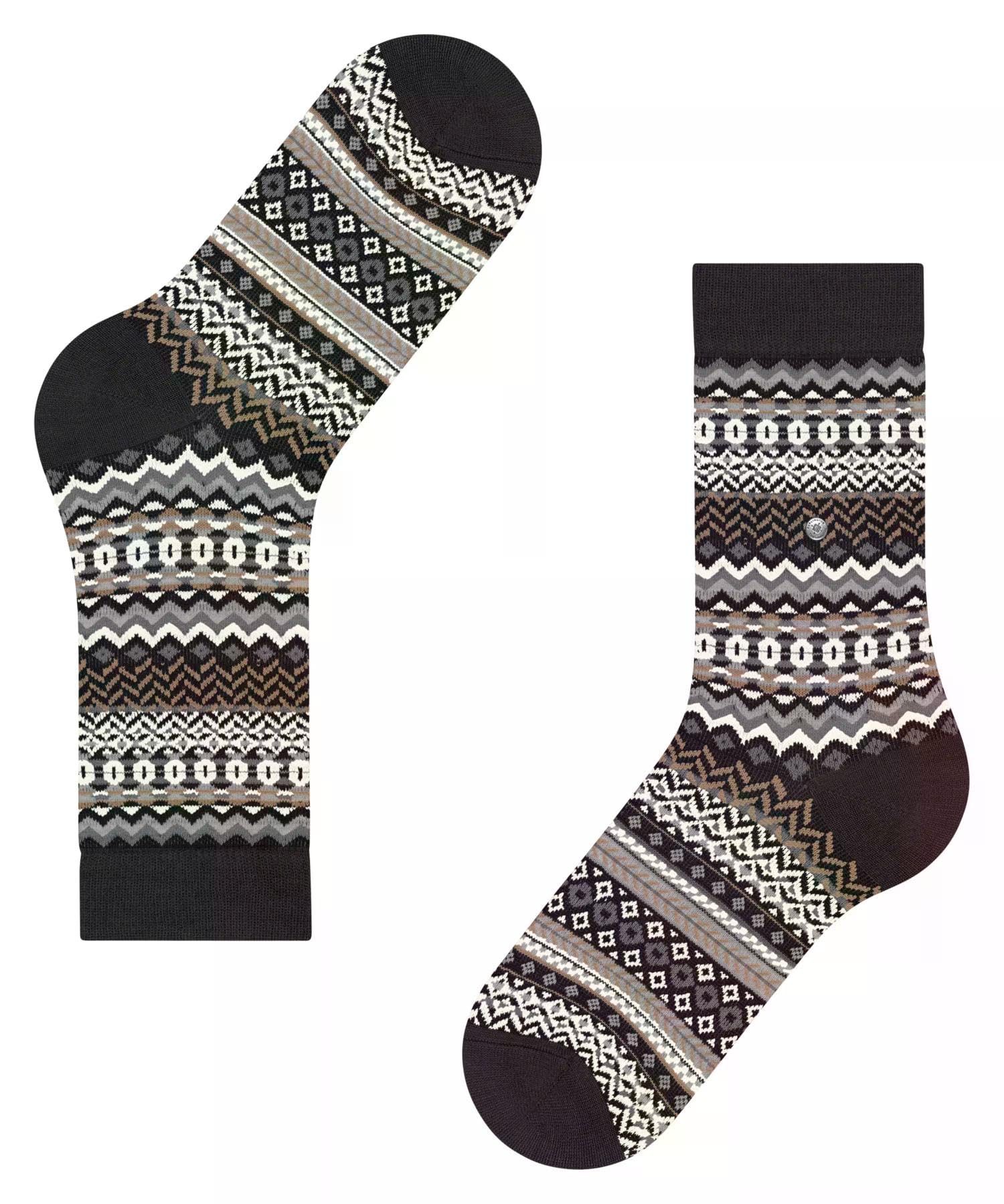 burlington-fair-isle-chaussettes-femme-laine-respirante-motif-h-ritage image 6