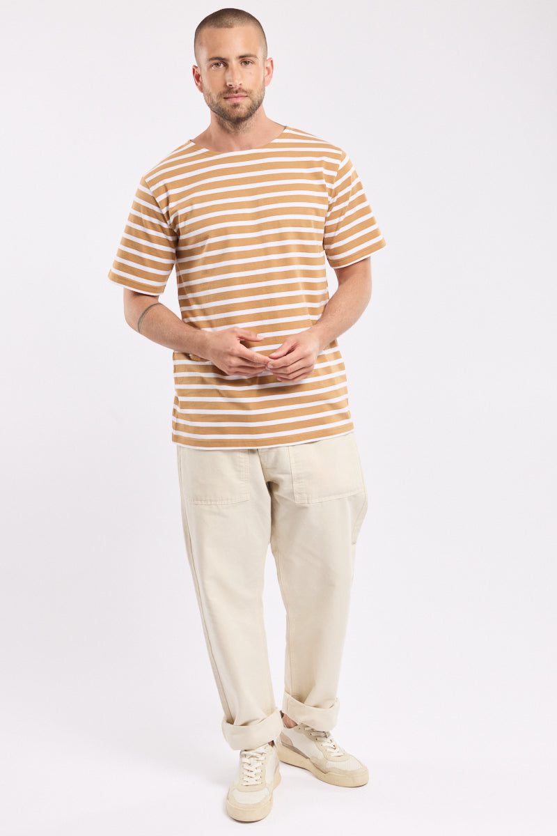 armor-lux-marini-re-homme-manches-courtes-coton-lourd-2 image 2
