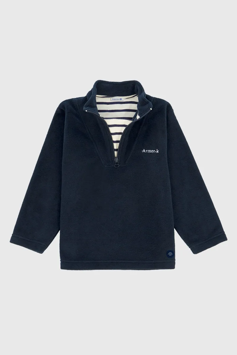 armor-lux-sweat-polaire-titouan-kids-enfant image 1